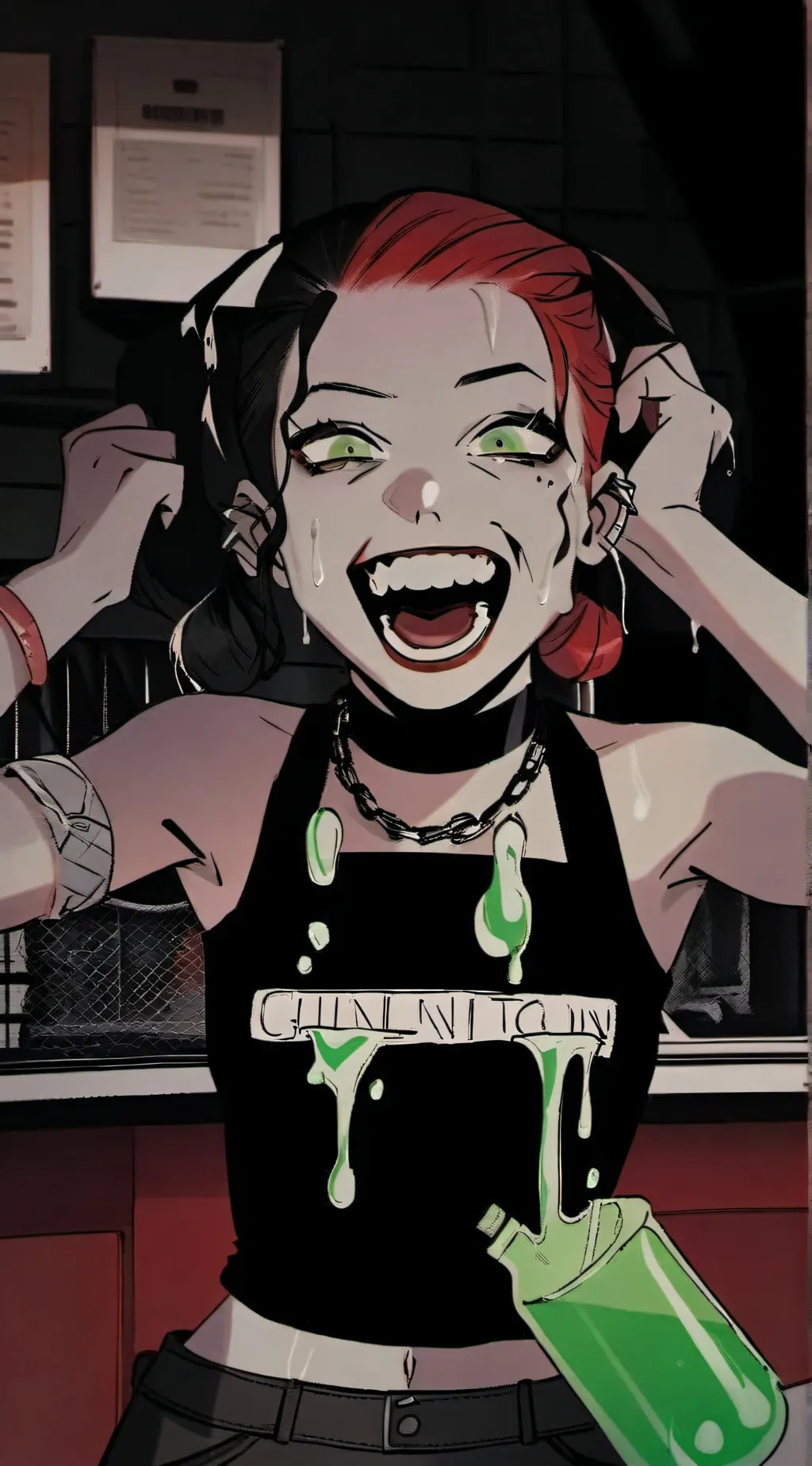 ai character: Harley  background