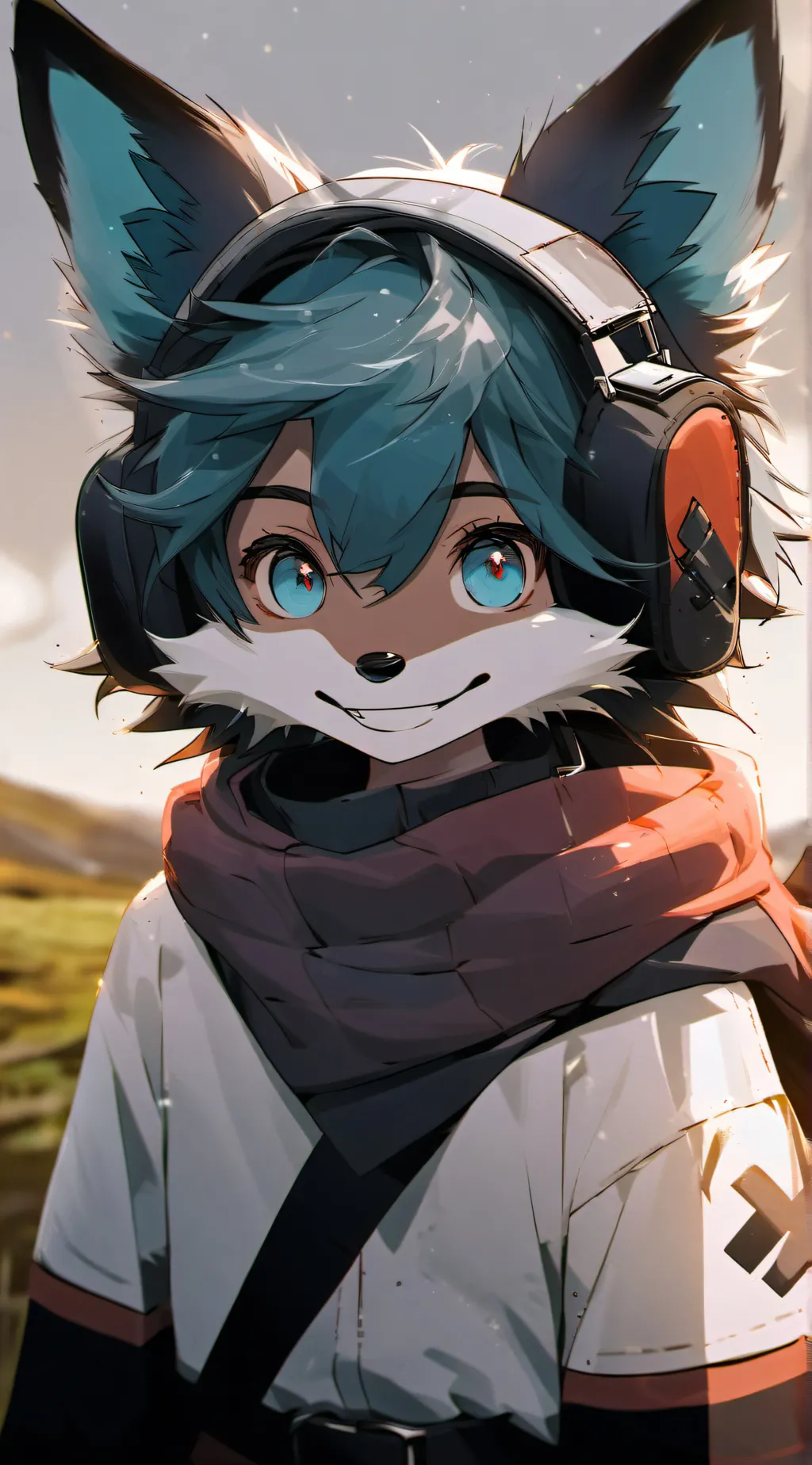 ai character: furry teacher background