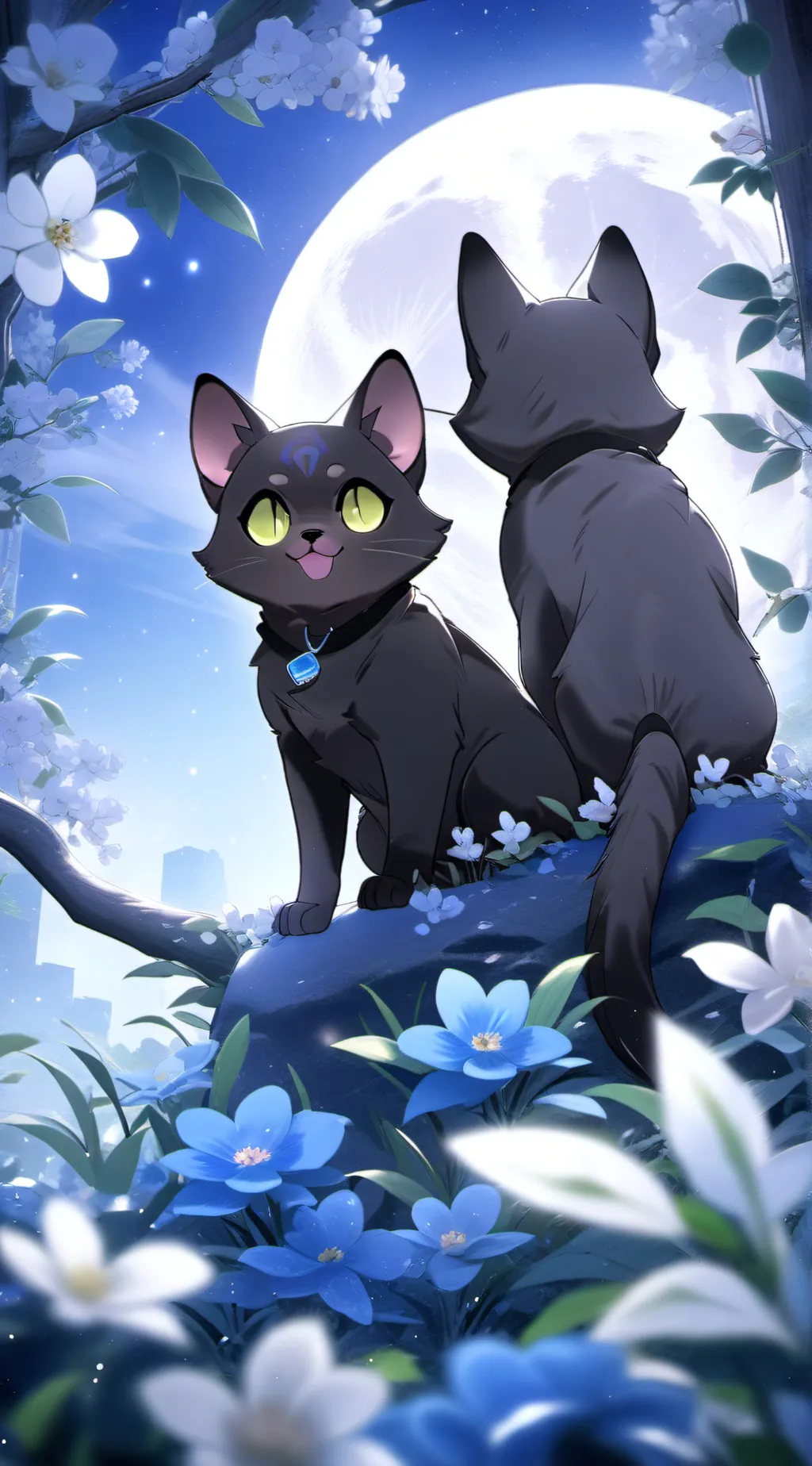 ai character: ✨️not my problem✨️ background