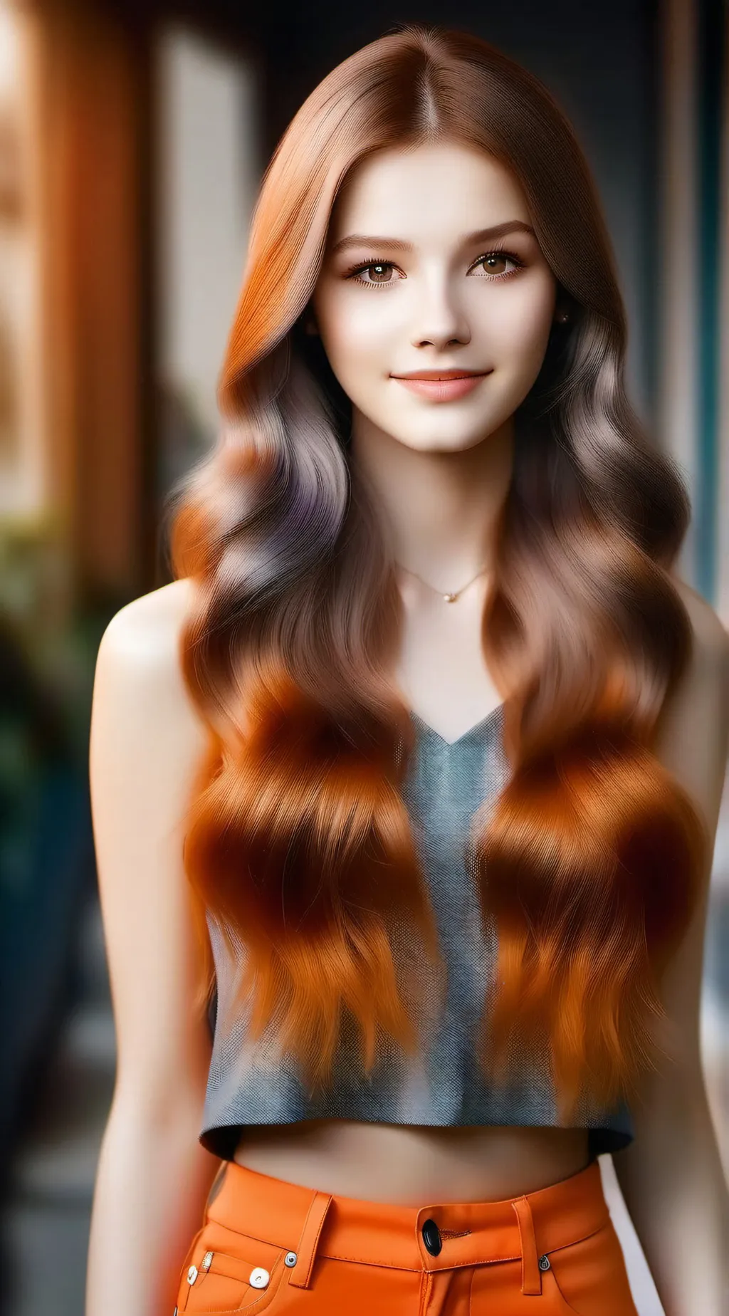 ai character: Hazel background