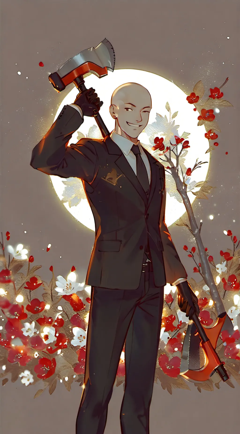 ai character: eteled background