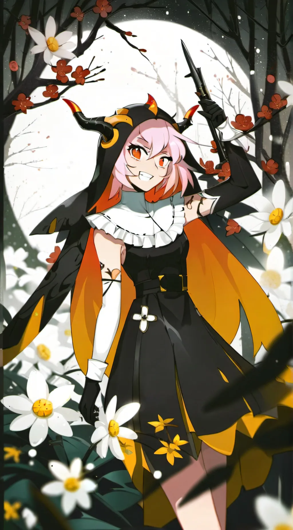 ai character: RadioApple?? background