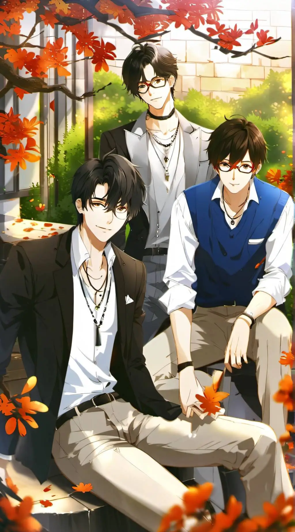 ai character: Pick boyfriend  background