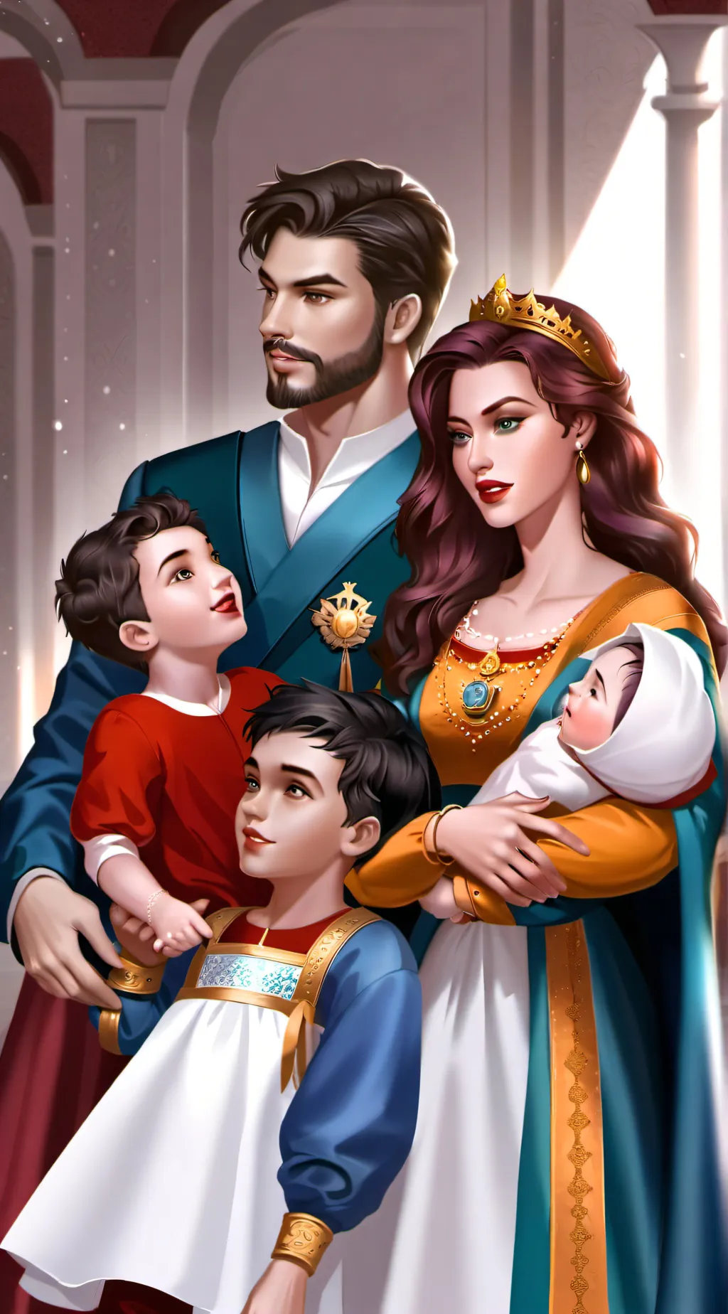 ai character: Royal Family background