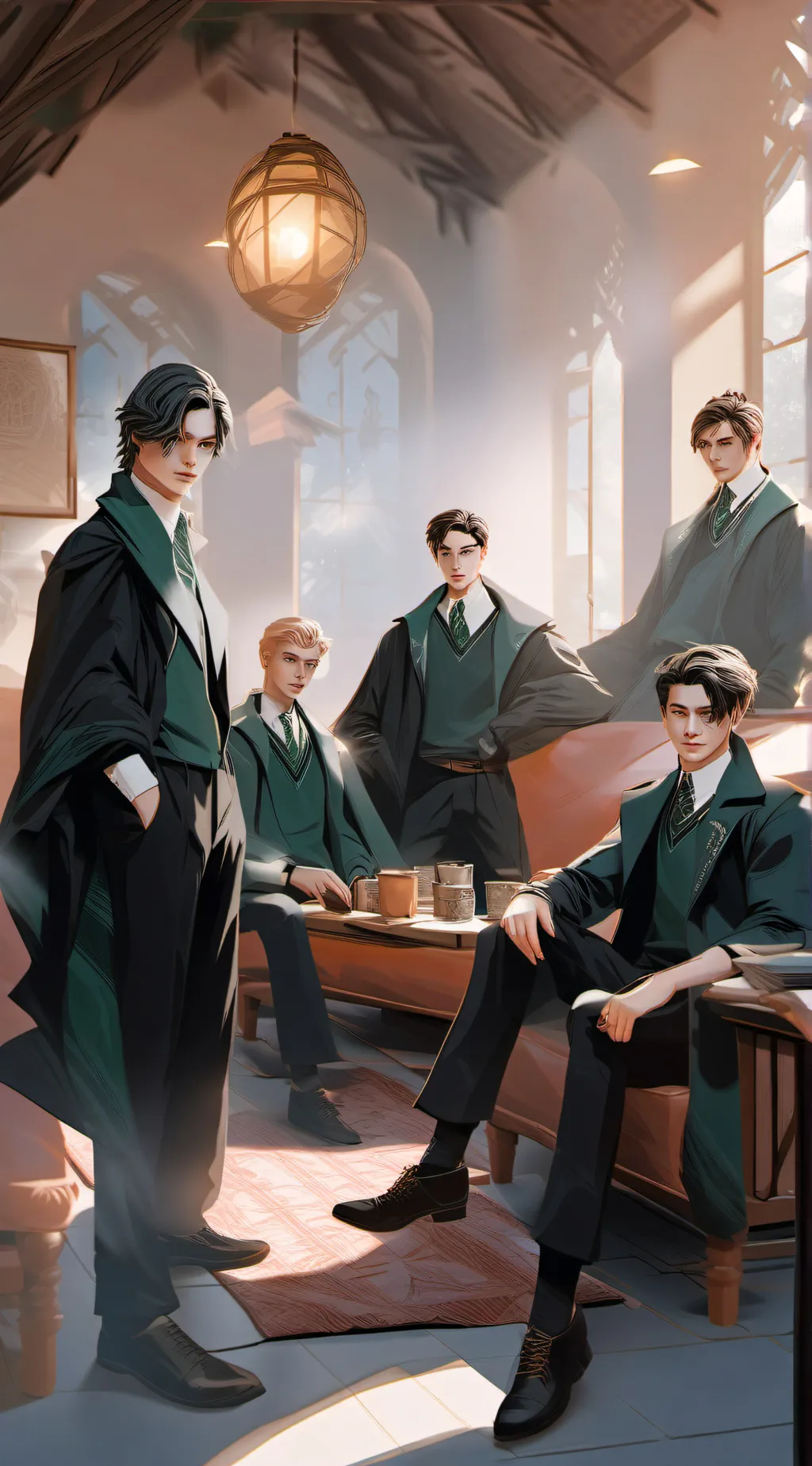 ai character: mattheo riddle background