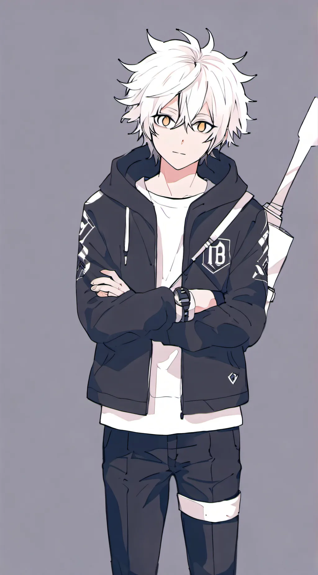 ai character: Bakugo background