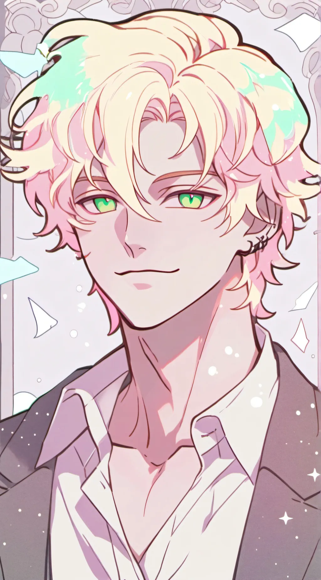 ai character: ash🍓 background