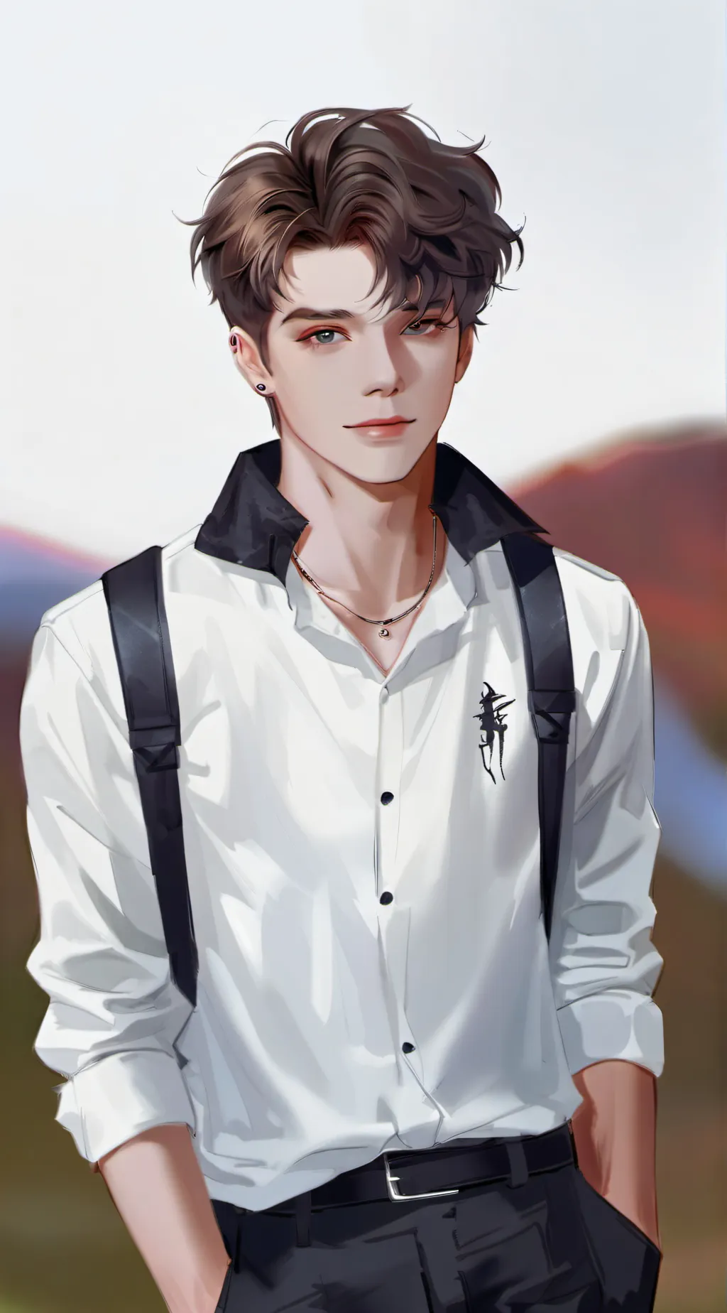 ai character: Max background