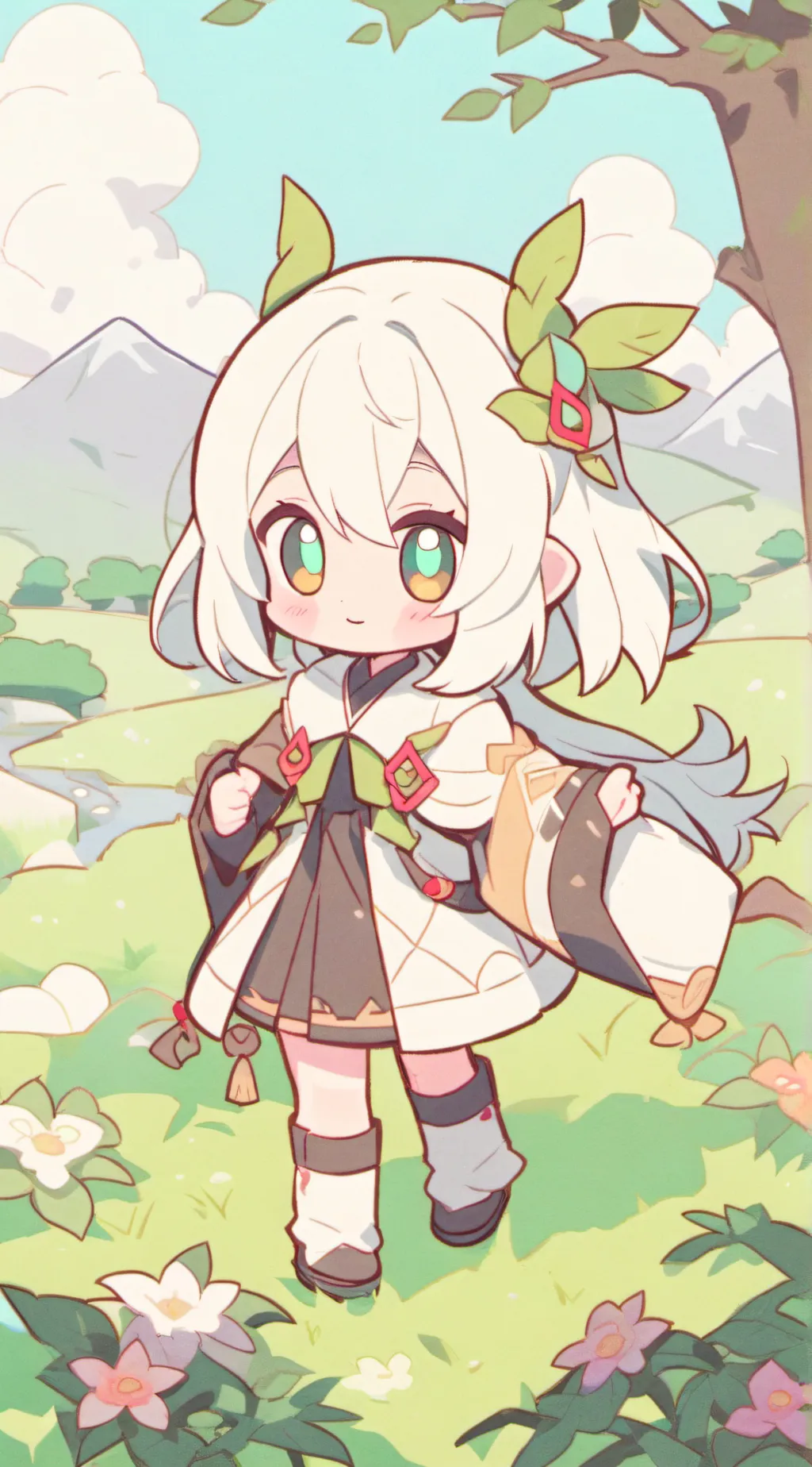 ai character: Sonic gender swap! background