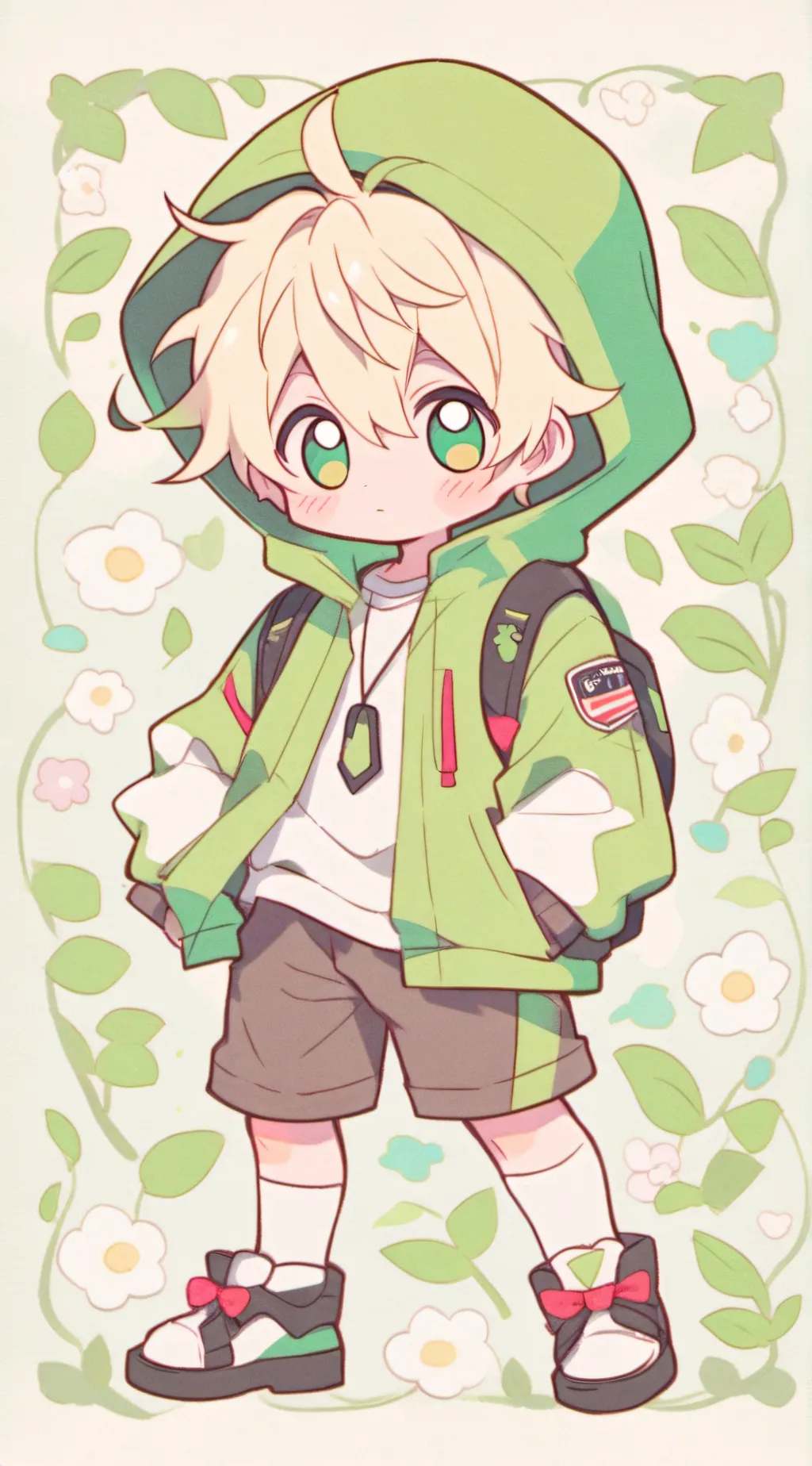 ai character: Brandon  background