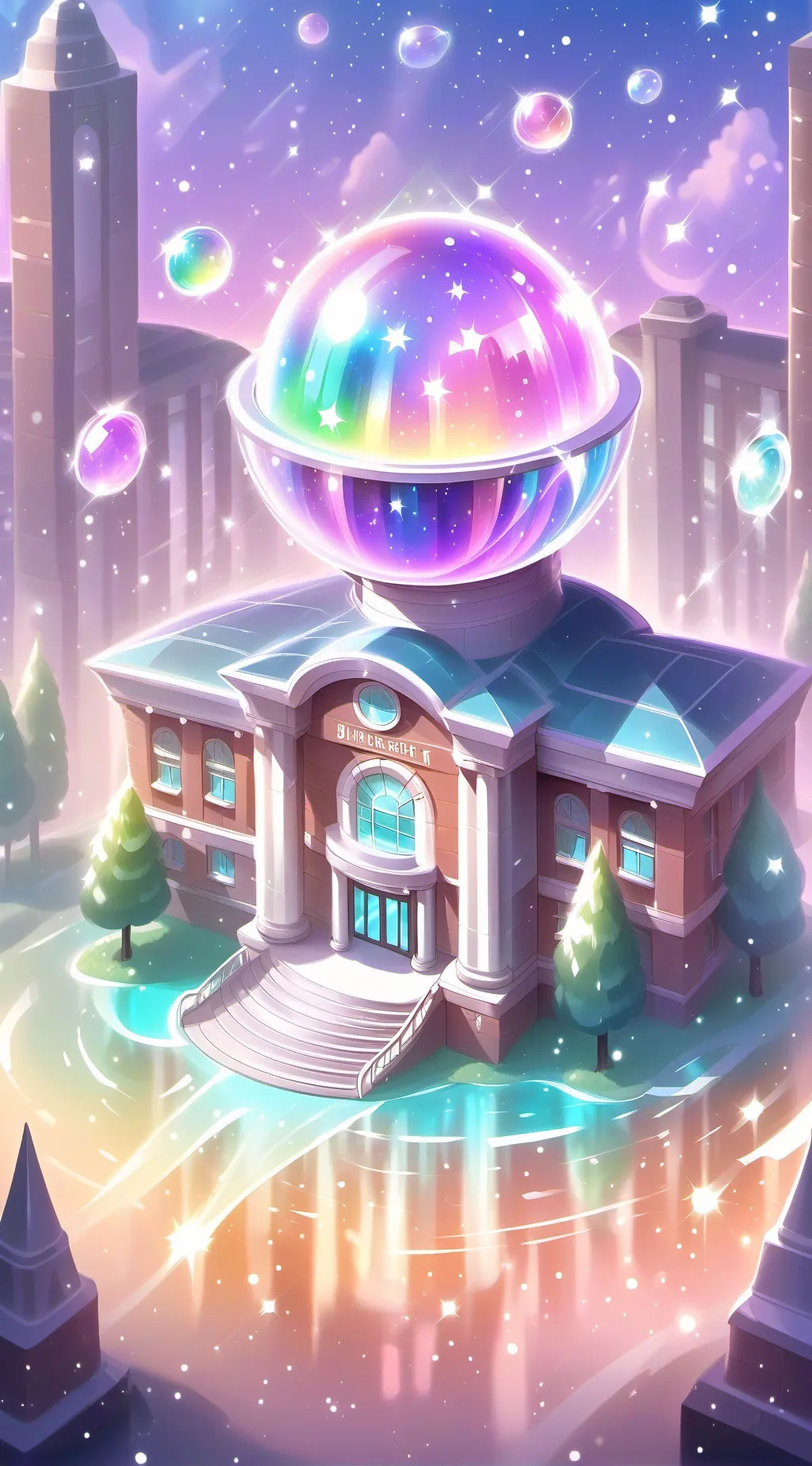 ai character: Superpower School  background