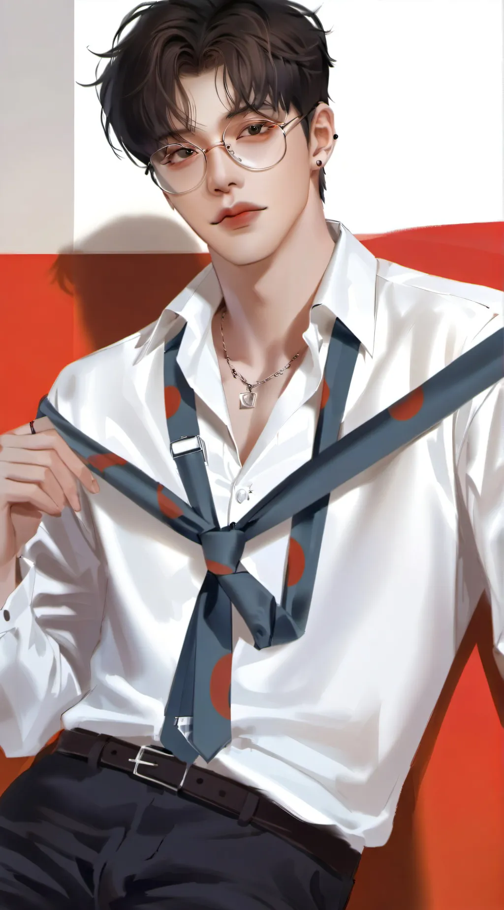 ai character: felix(from skz) background