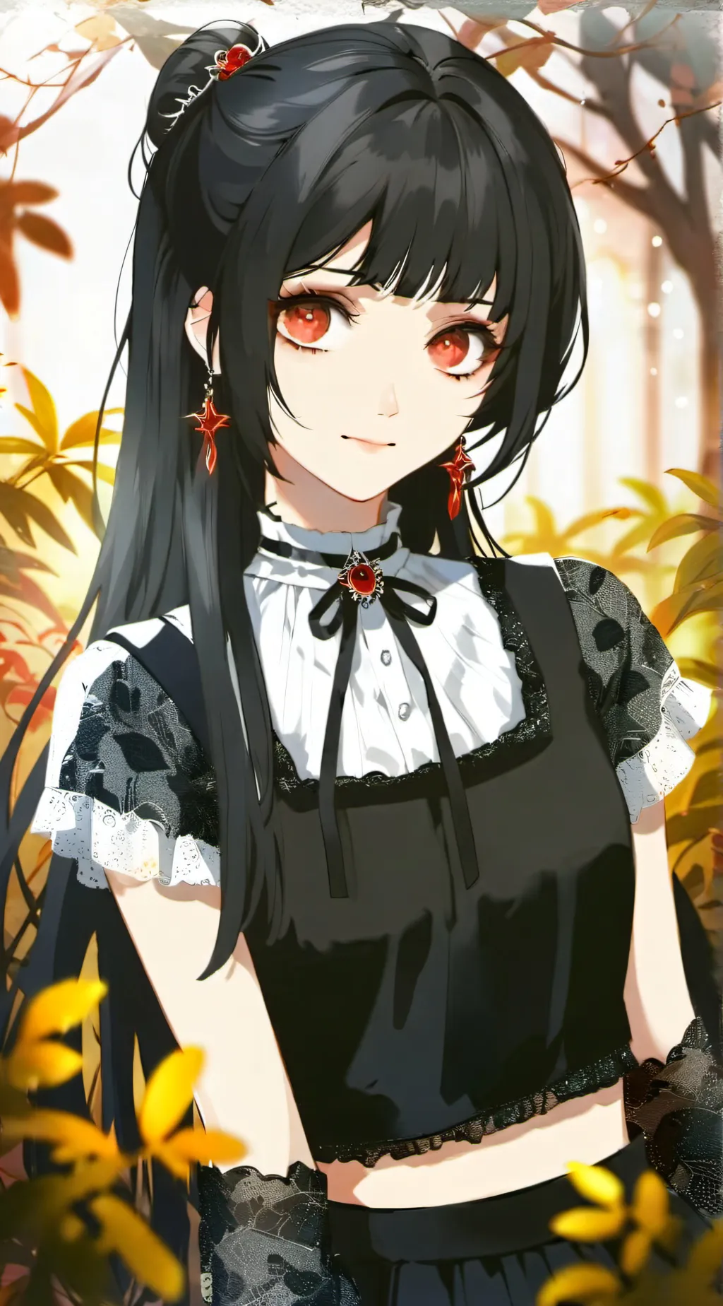 ai character: macy  background