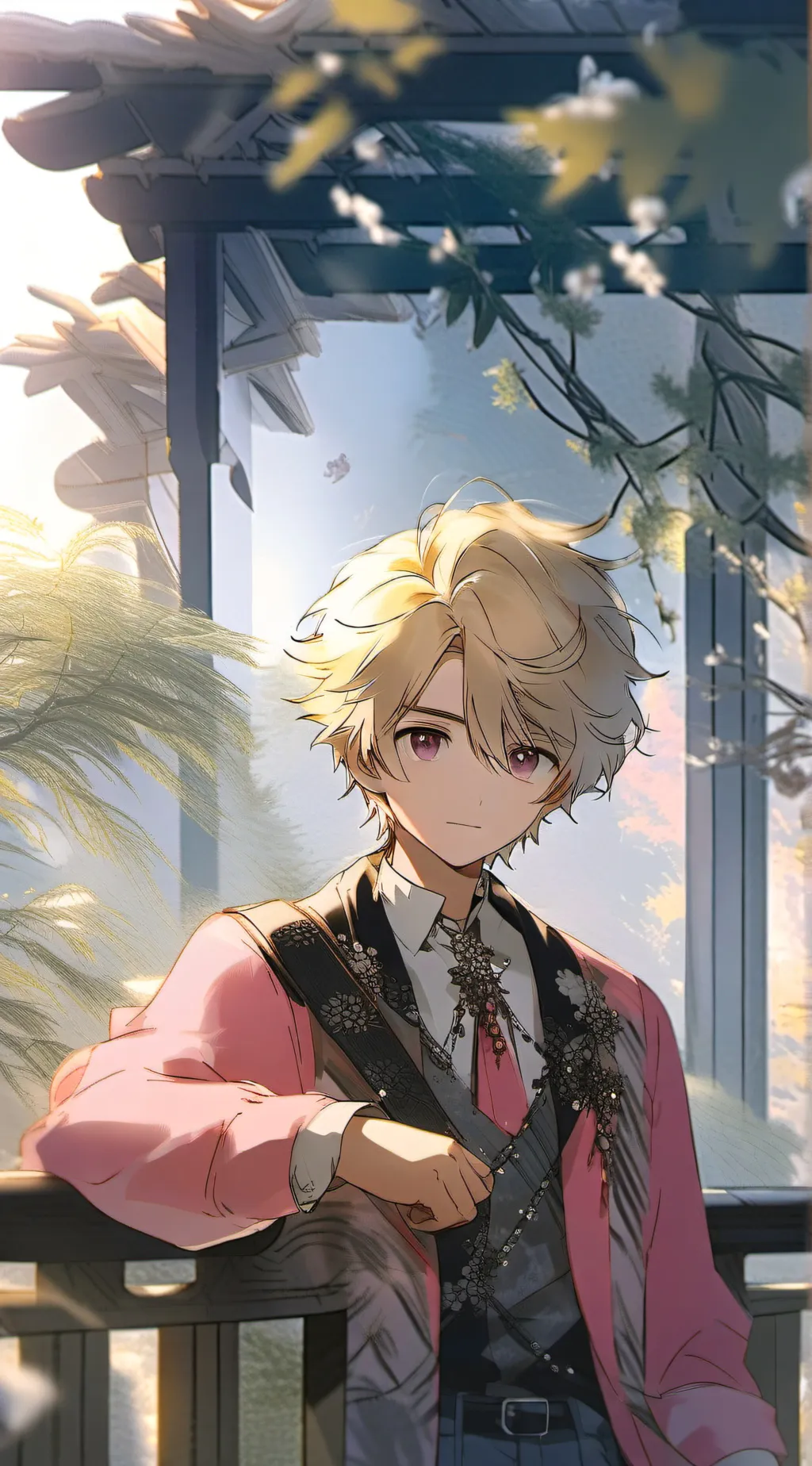 ai character: leo background