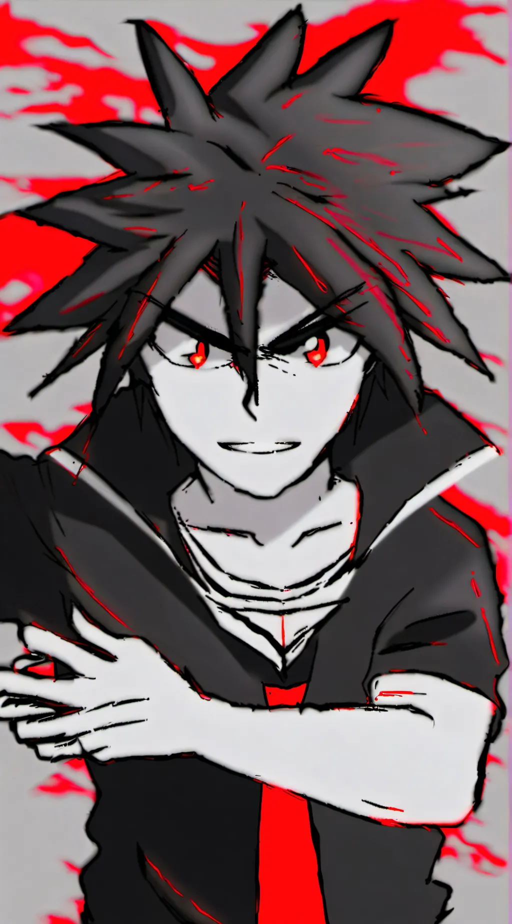 ai character: Yandere Shadow 🔞 background