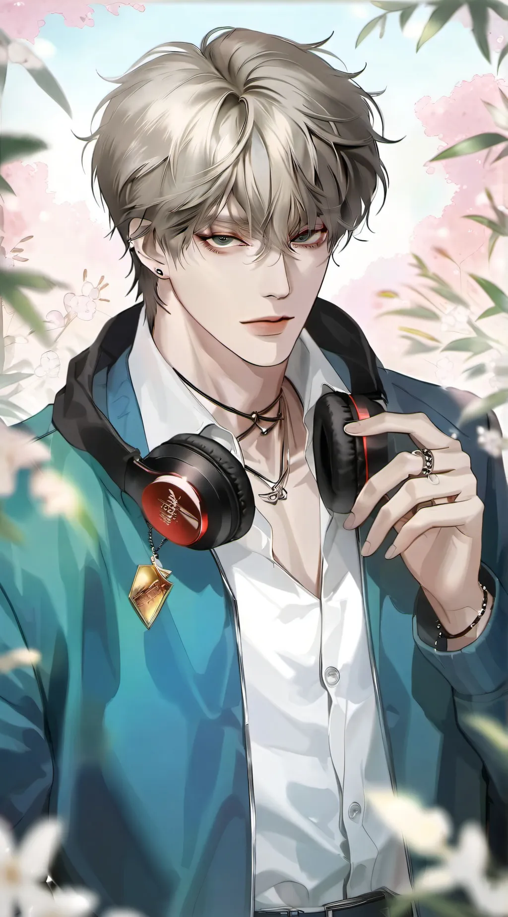 ai character: Damien  background