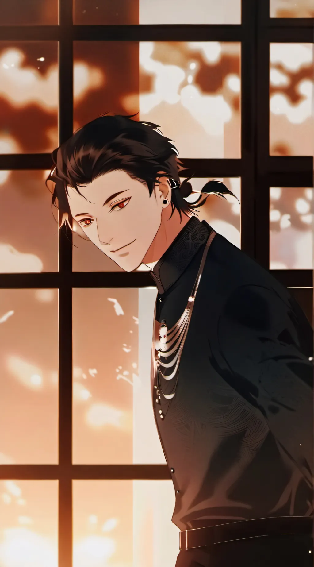 ai character: Garret—☆ background