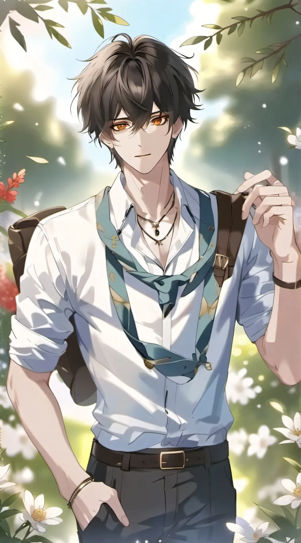 ai character: Liam❤ background