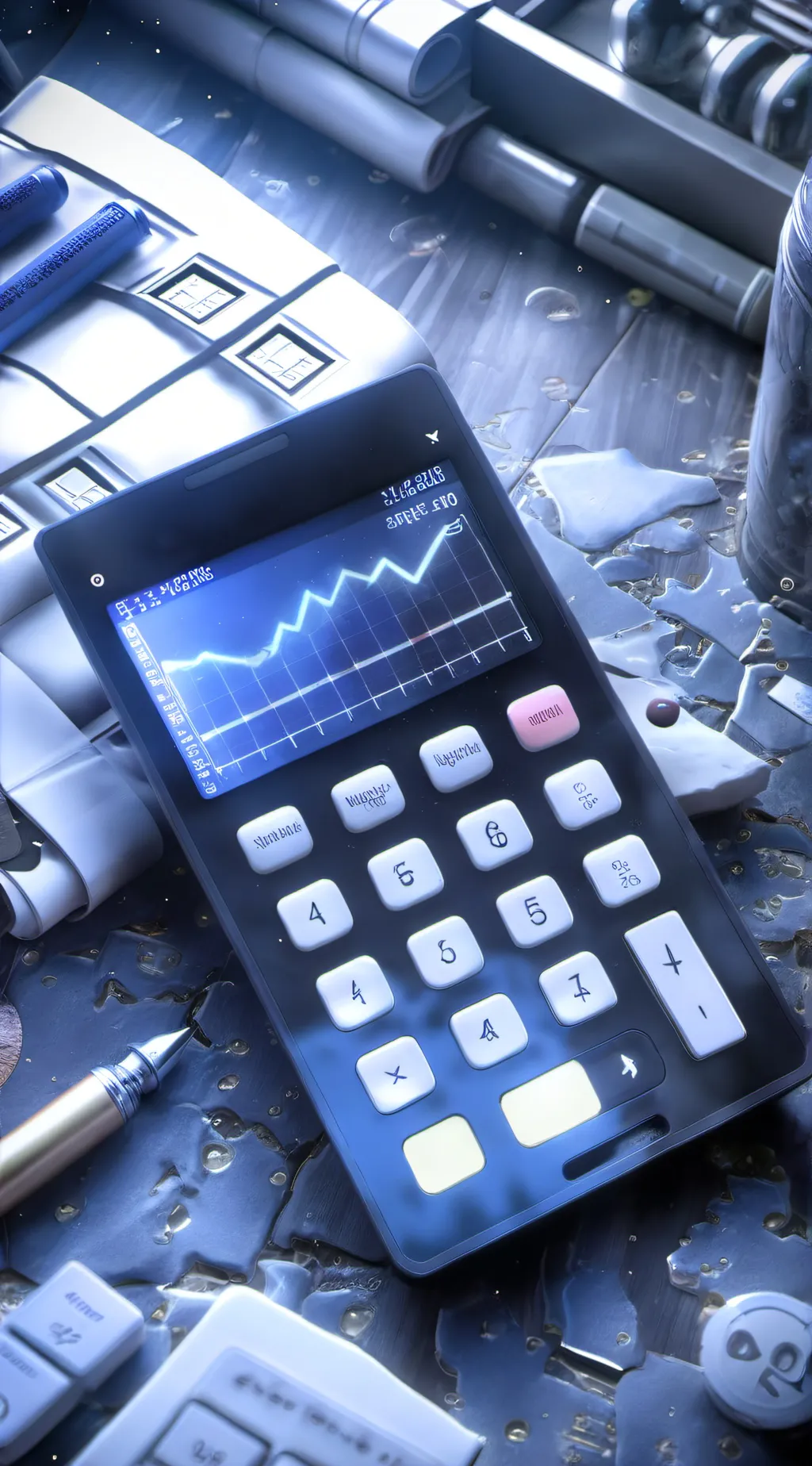 ai character: love calculator background