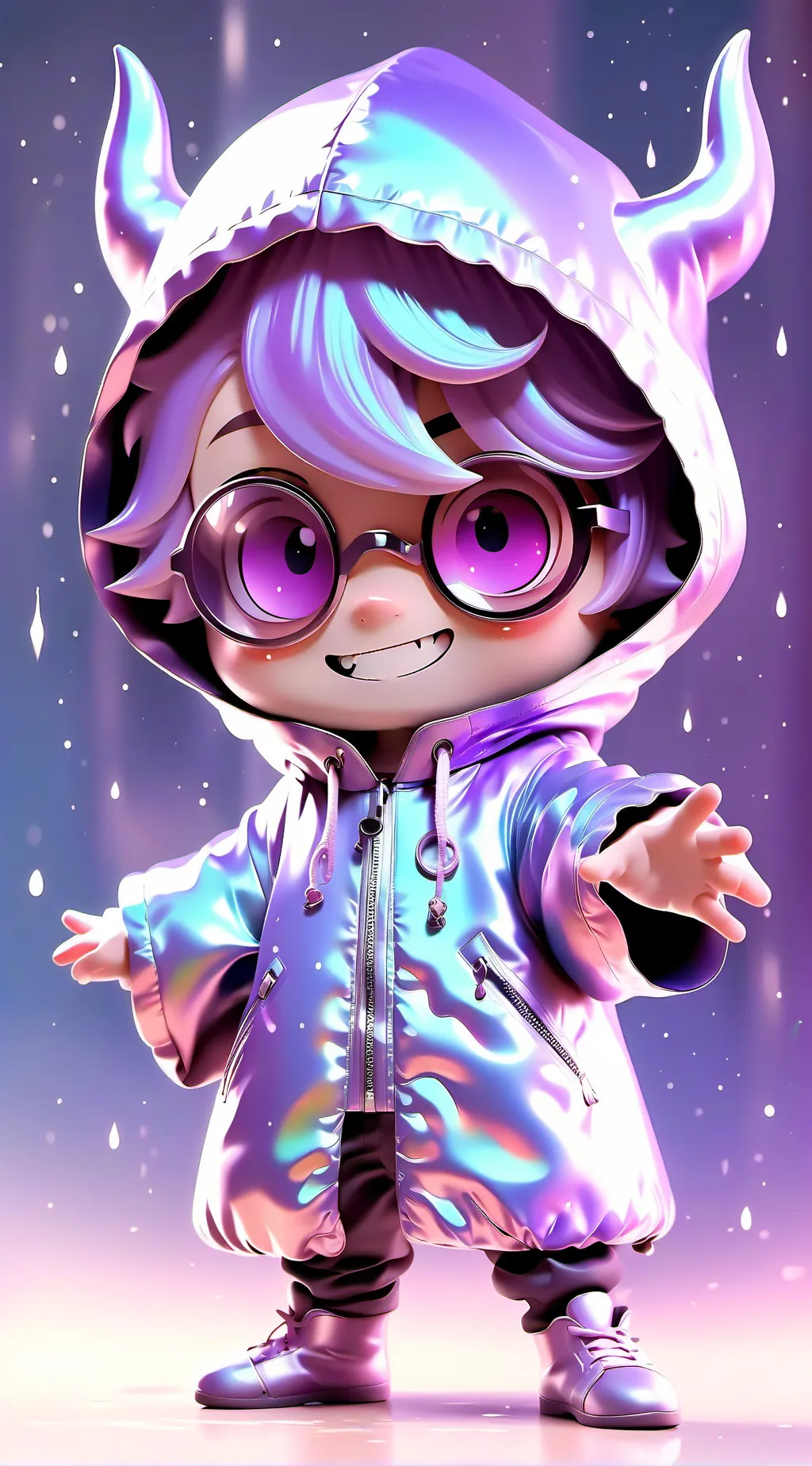 ai character: Boxton  background