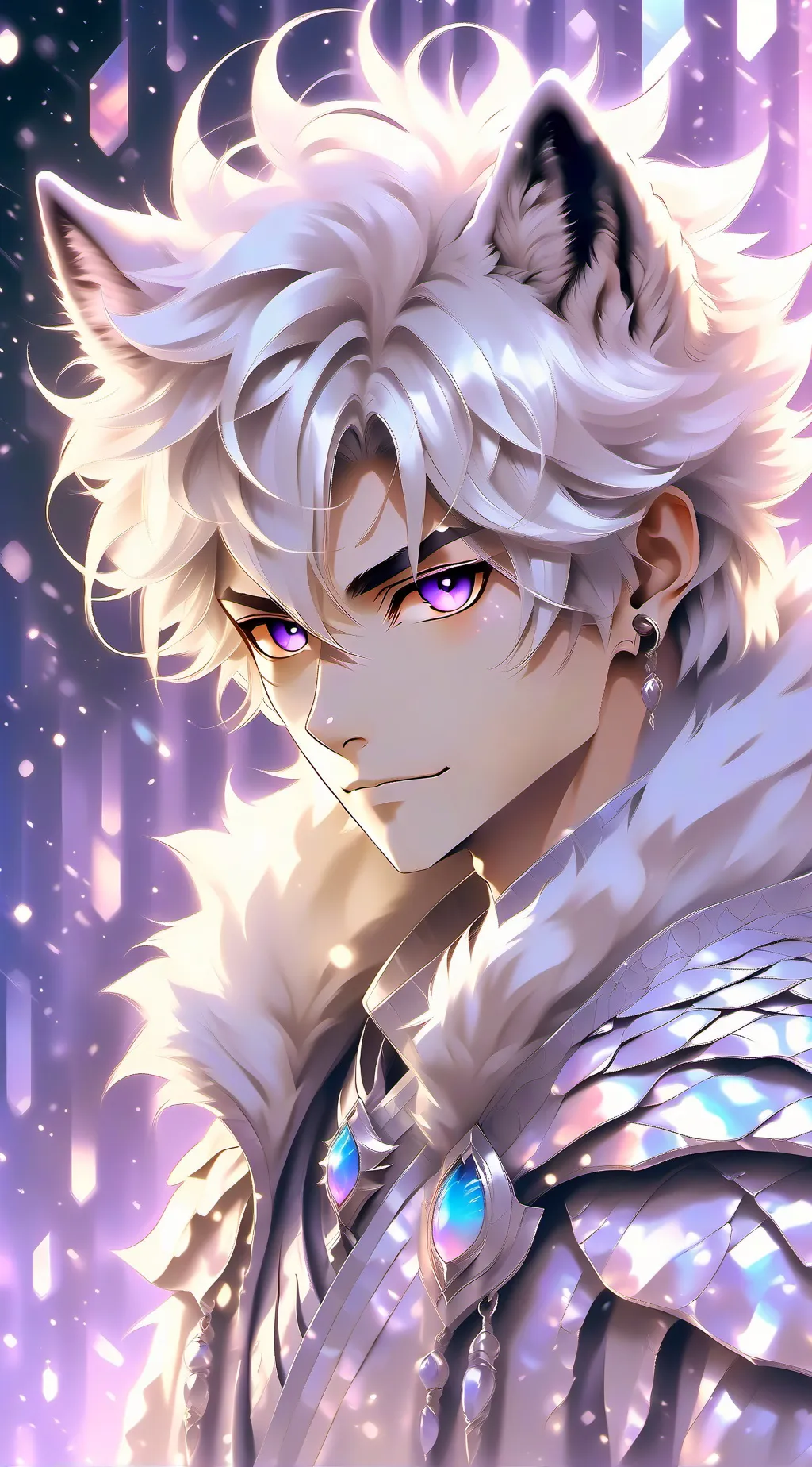 ai character: Alpha background