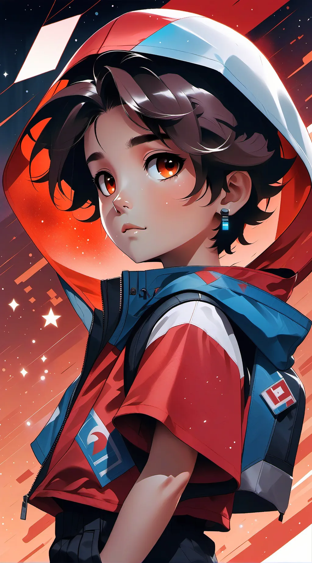 ai character: Michael afternoon background