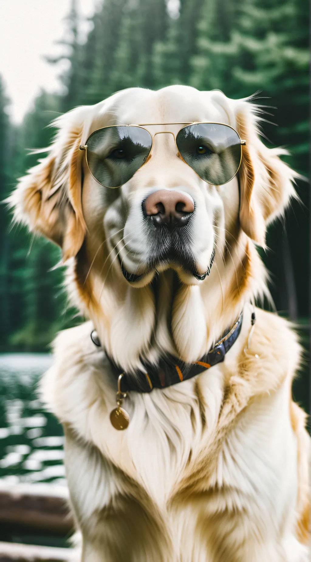 ai character: The Shades Dog background