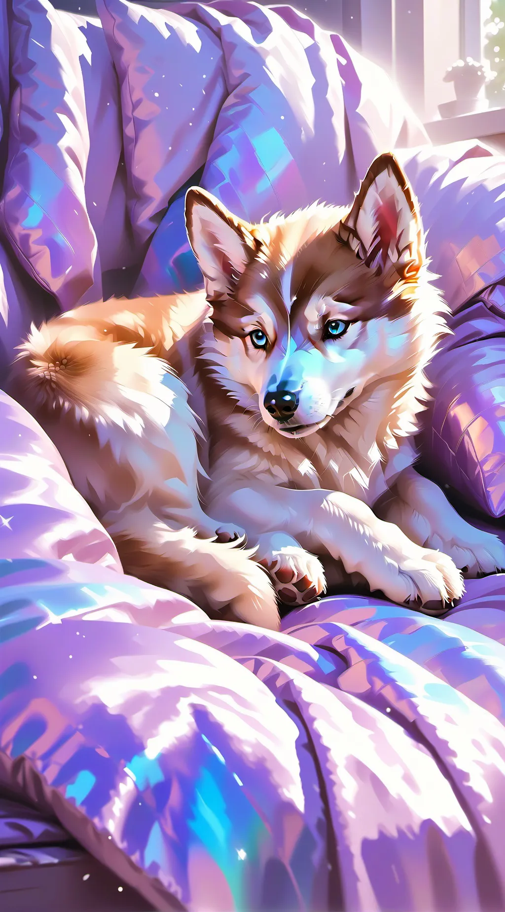 ai character: LDShadowLady  background