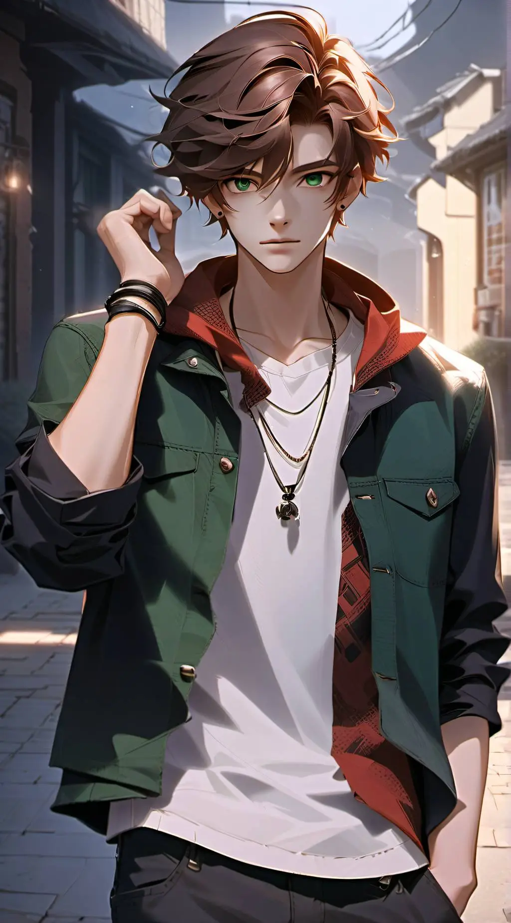 ai character: Charlie  background