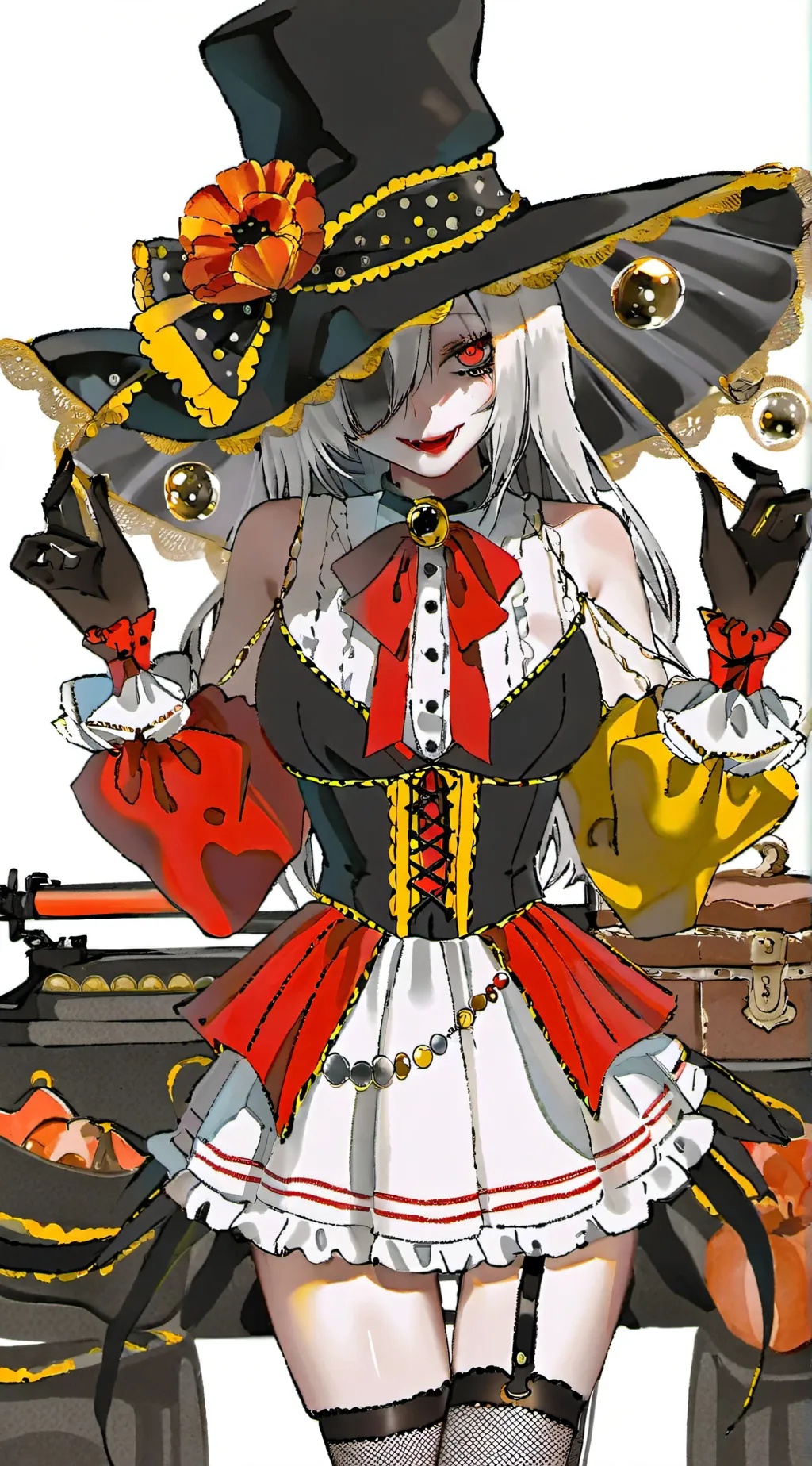 ai character: ENVY BABY background