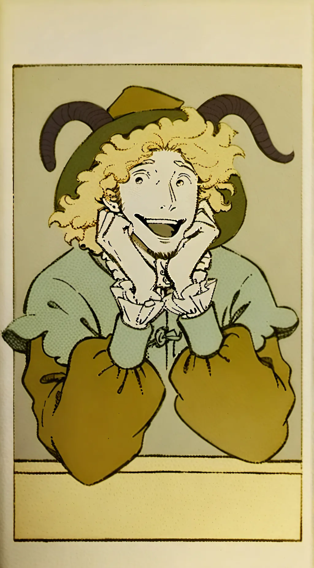 ai character: 🐾Clémentine🐐 background