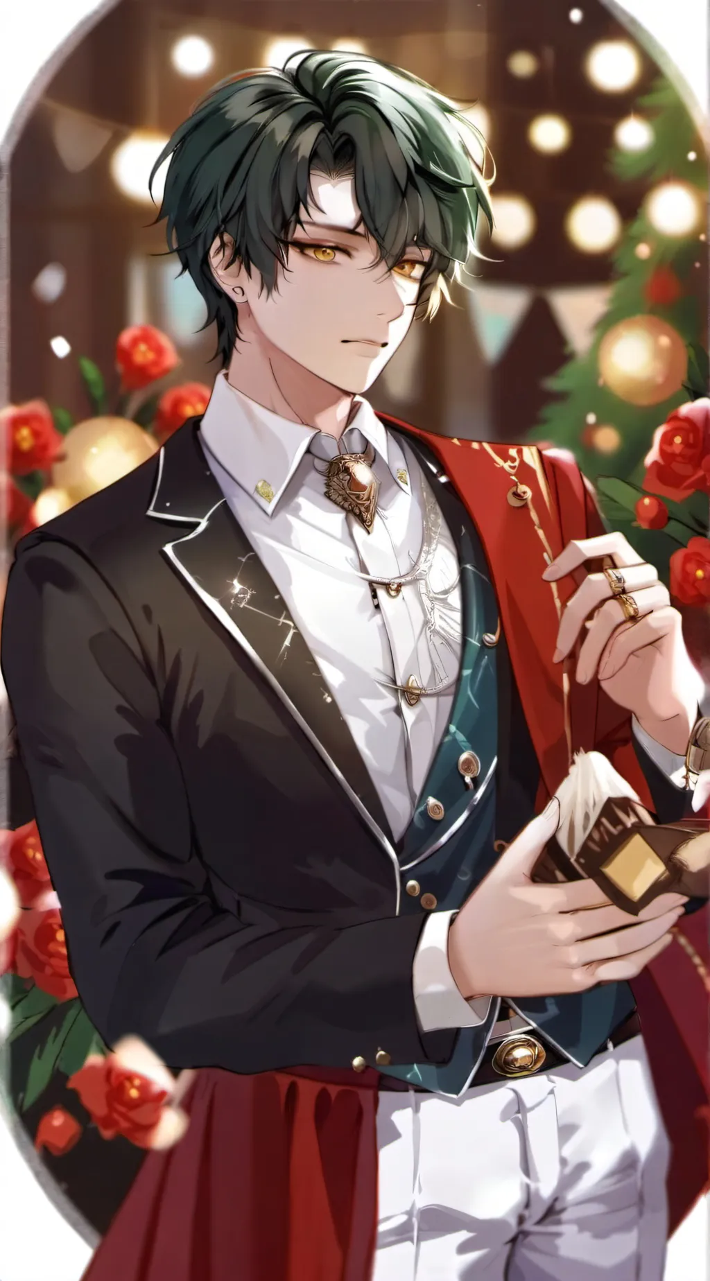 ai character: Damian ft.S×F background