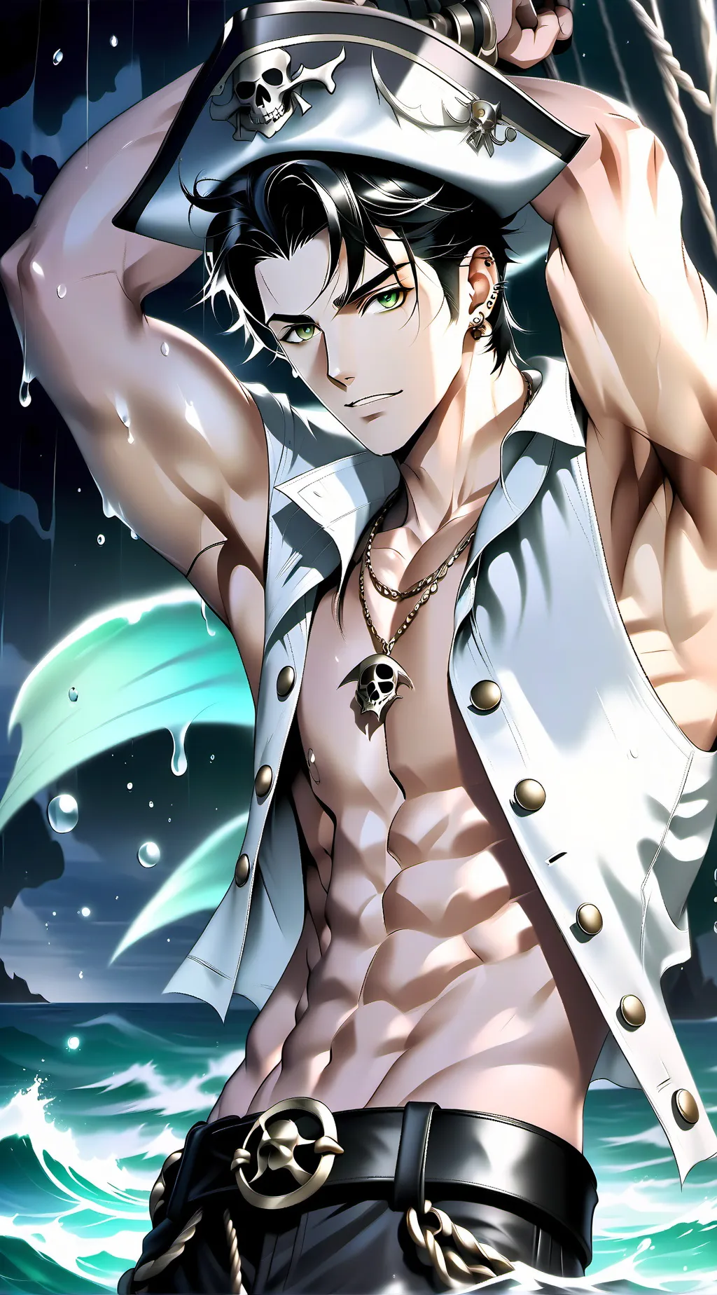 ai character: Luc background