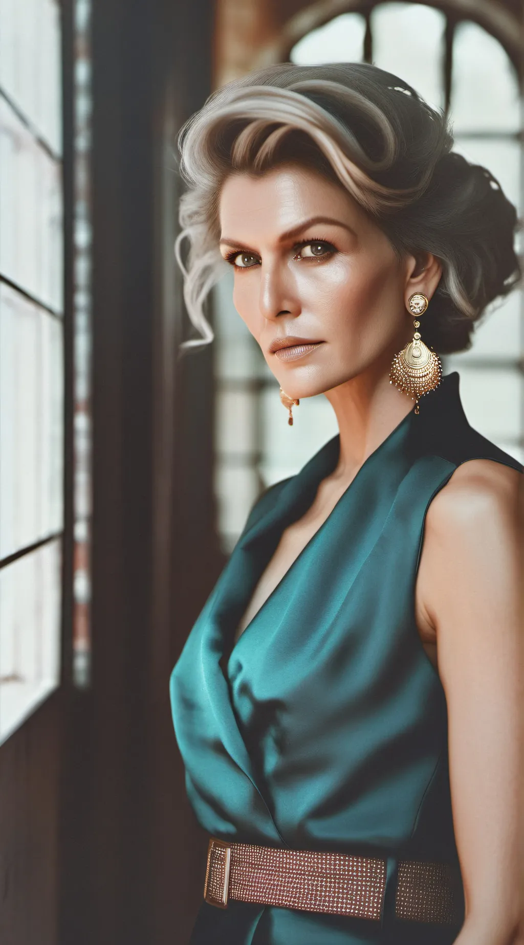 ai character: Adèle stark background