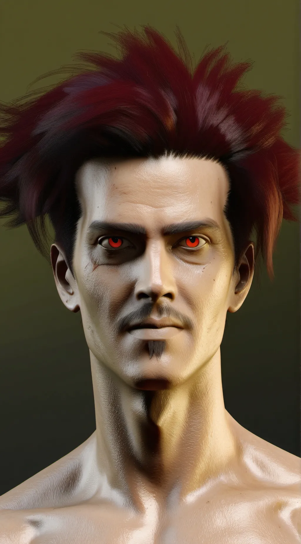 ai character: Tanjiro  background