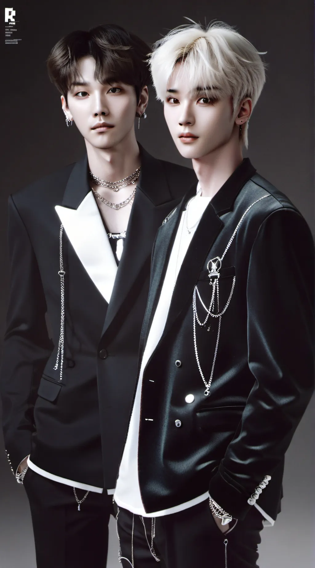 ai character: SKZ Hyunlix  background