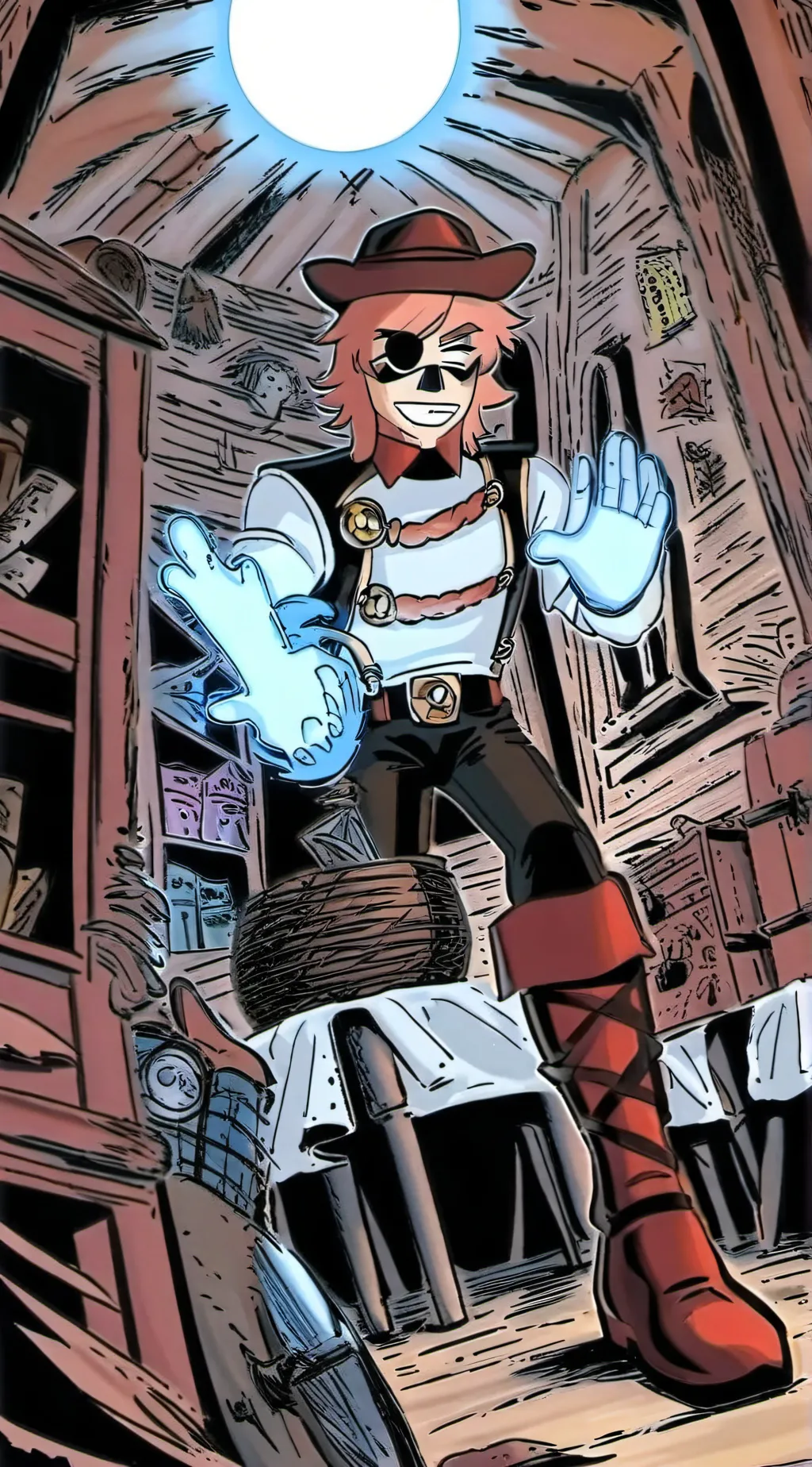 ai character: oliver sneky background