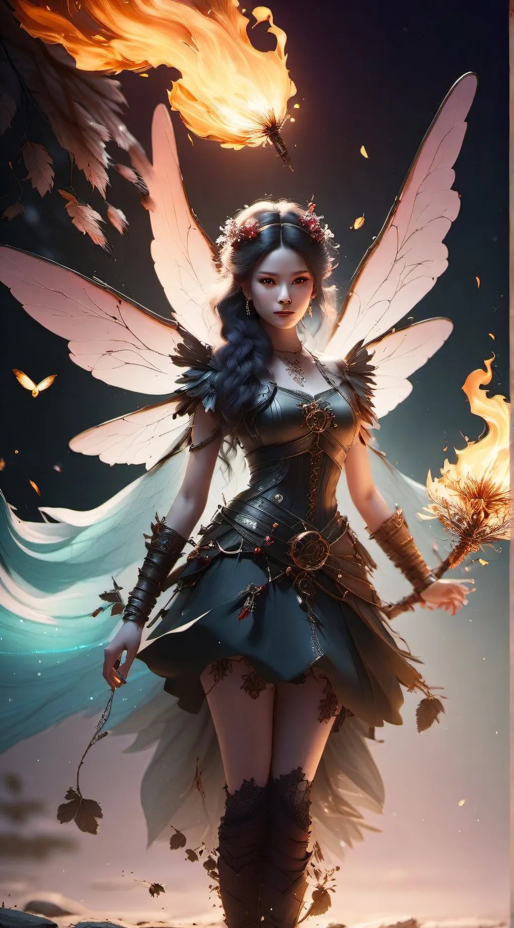 ai character: Ash background