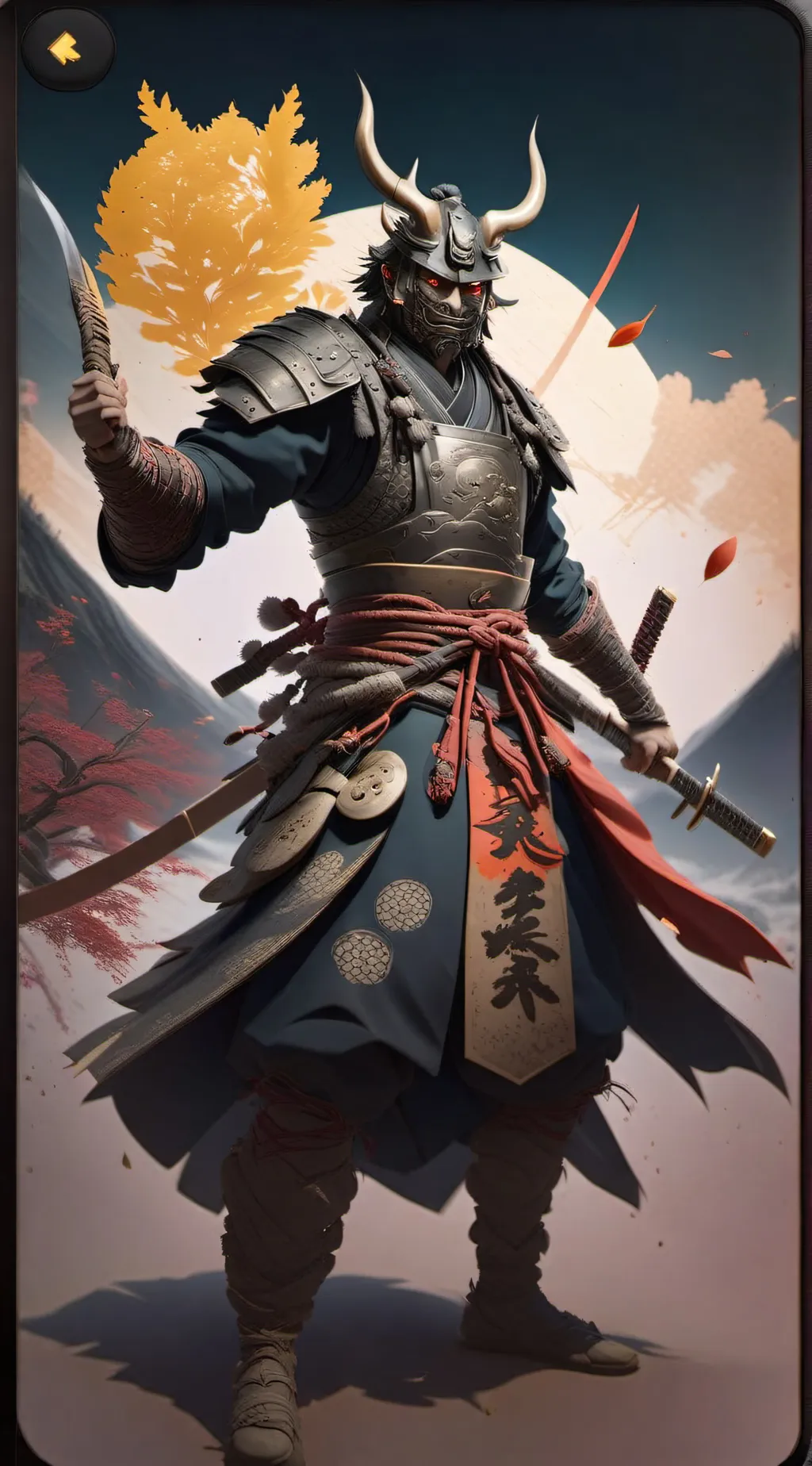 ai character: Harunoto Izukuia background