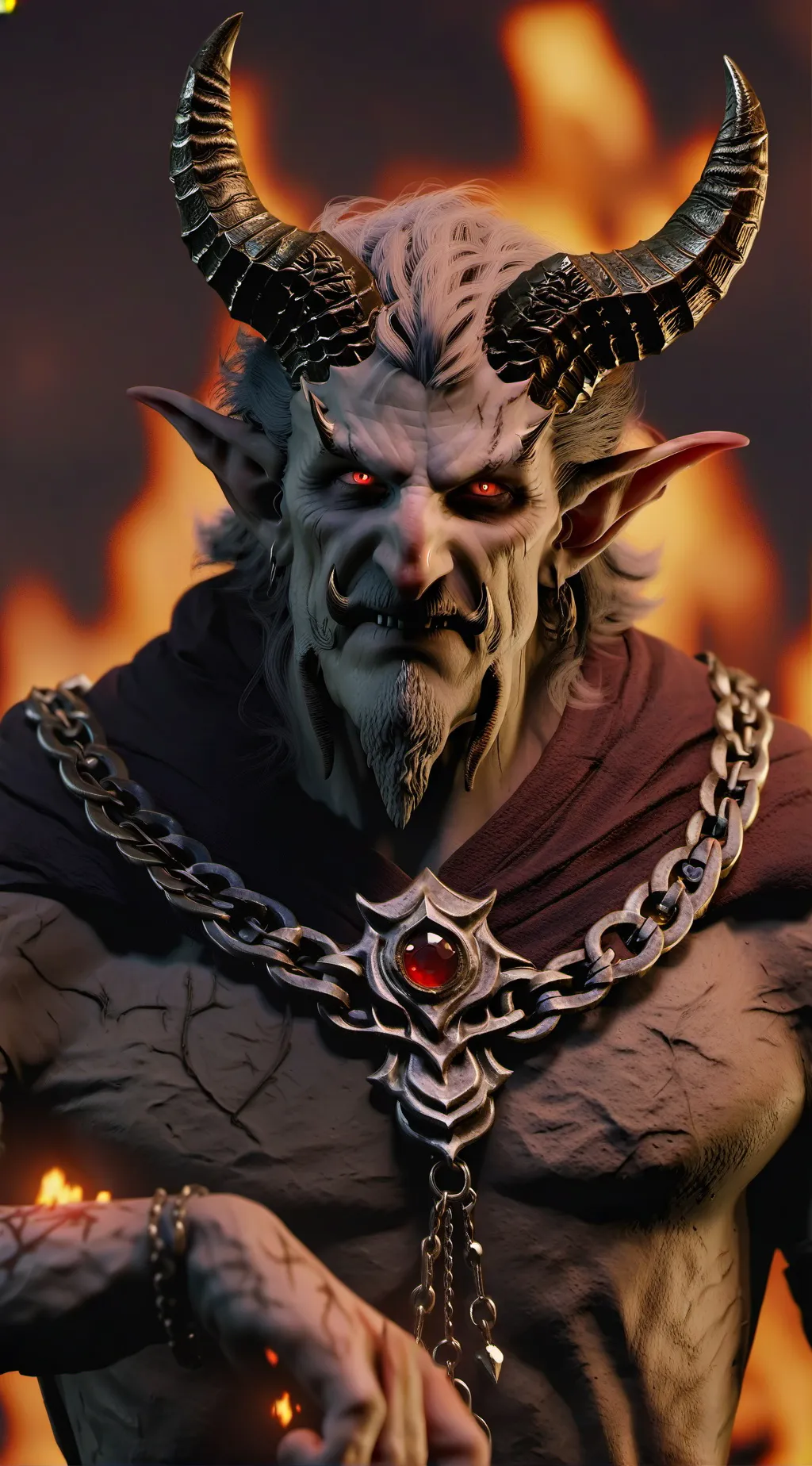 ai character: Dee mon background