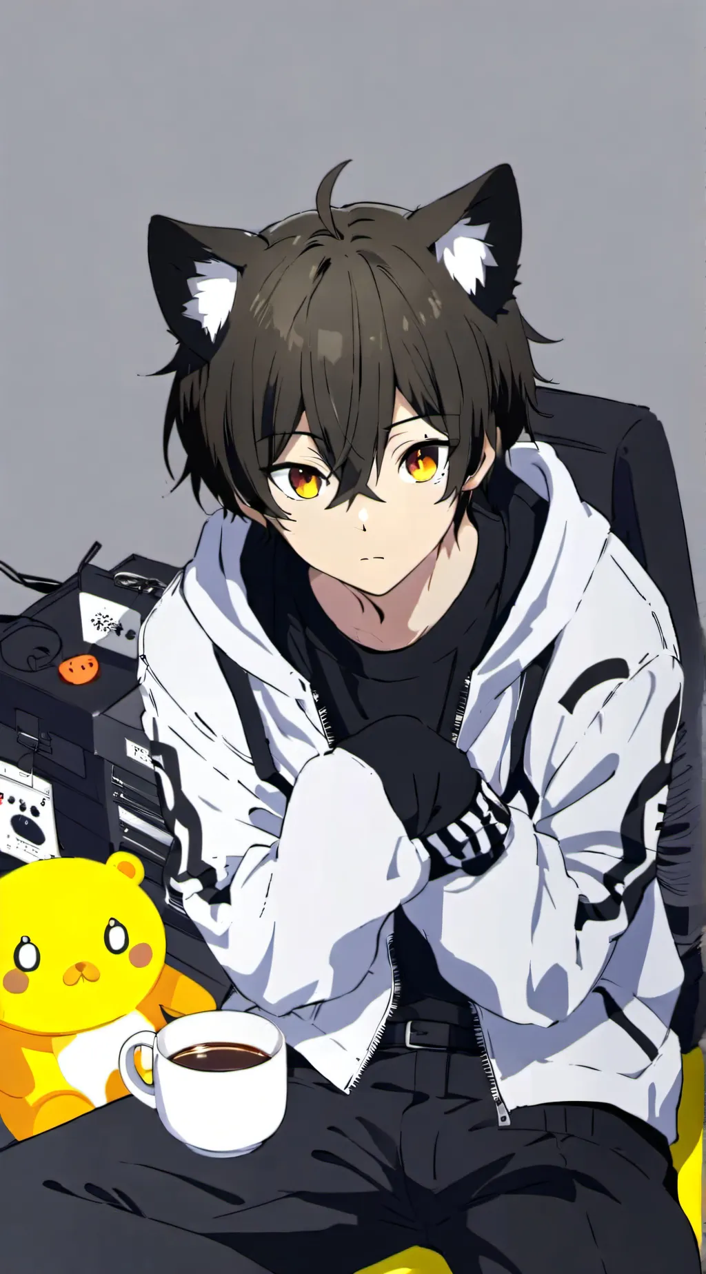 ai character:  Mark background