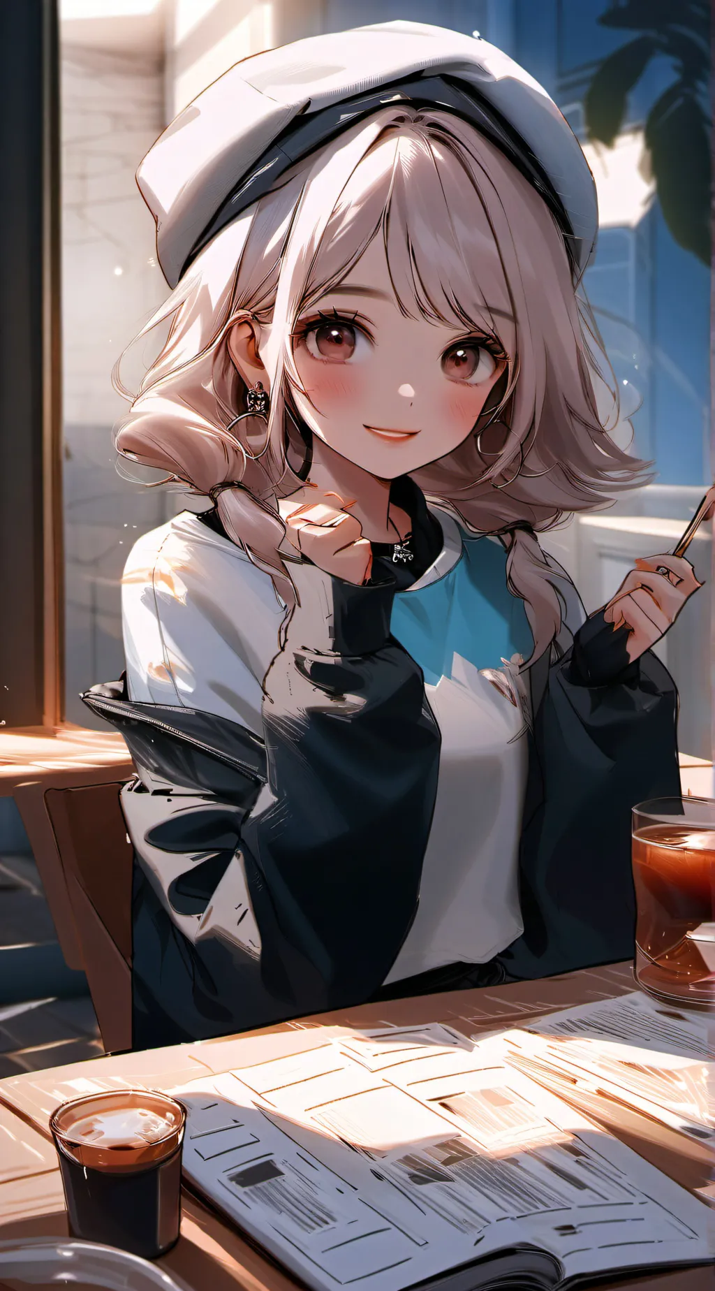 ai character: Lilly background