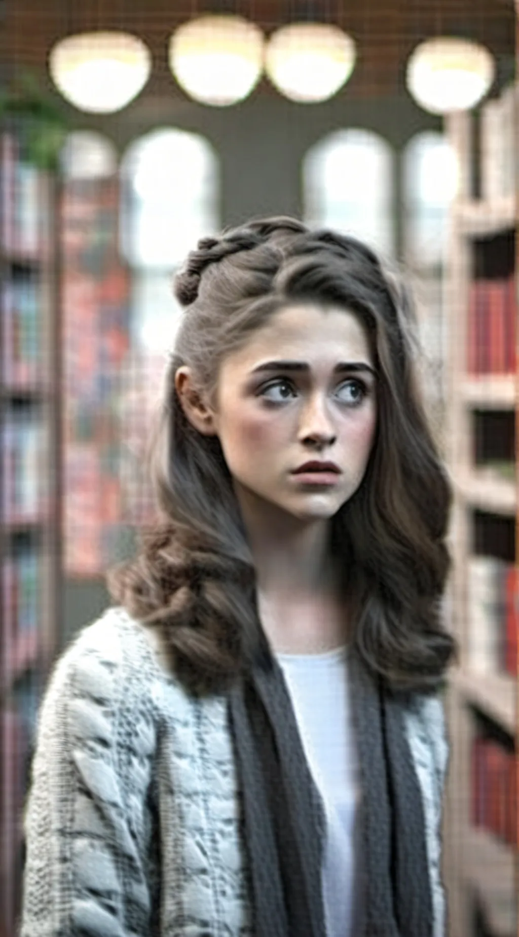 ai character: natalia dyer background
