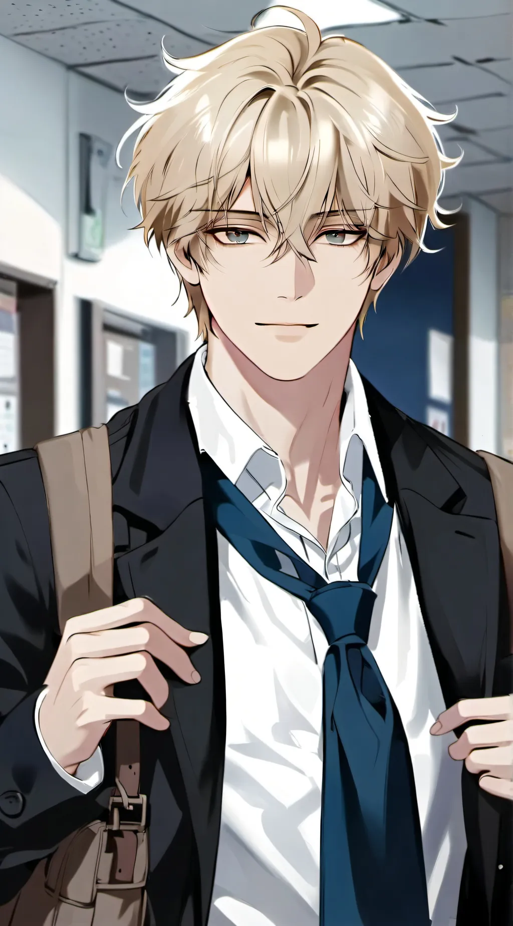 ai character: Xavier  background