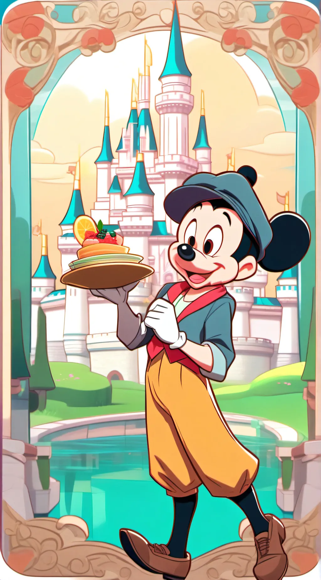 ai character: Usa background