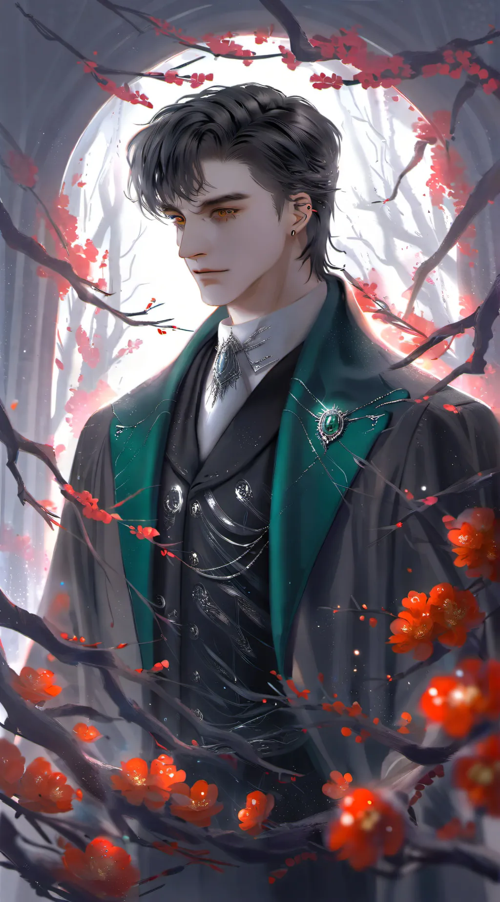 ai character: Slytherin boys background
