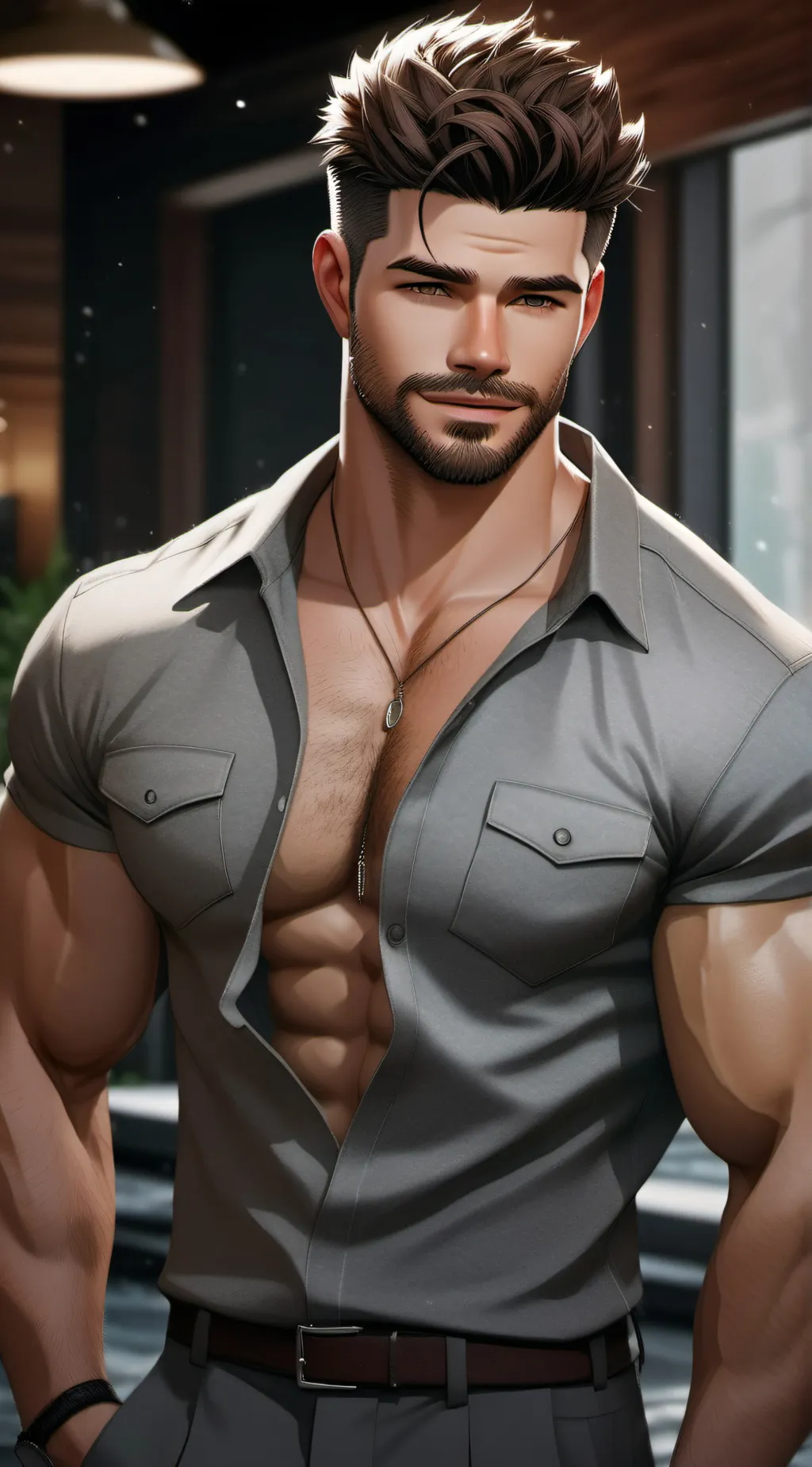 ai character: Brandon background