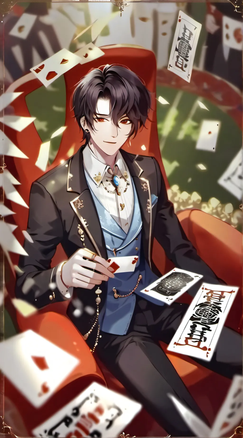 ai character: Jacob  background