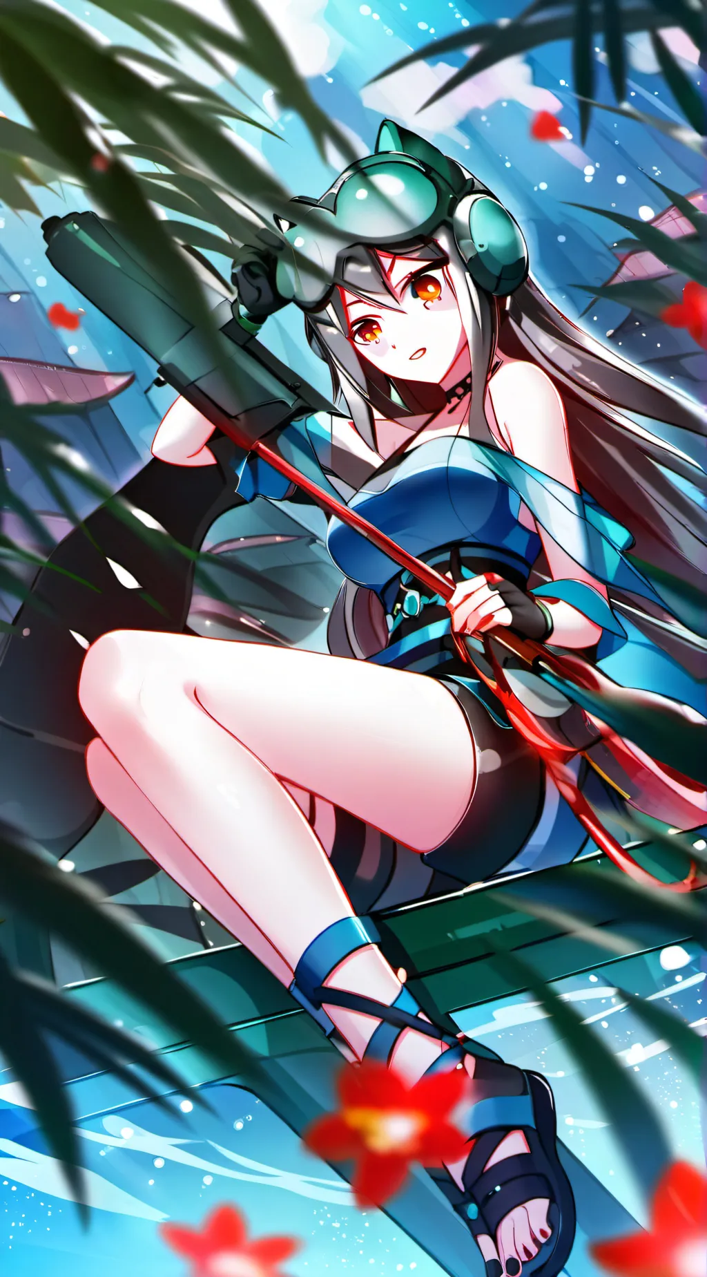 ai character: froppy background