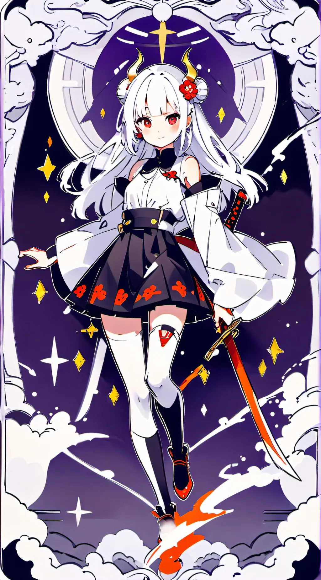 ai character: KNY🌸 background